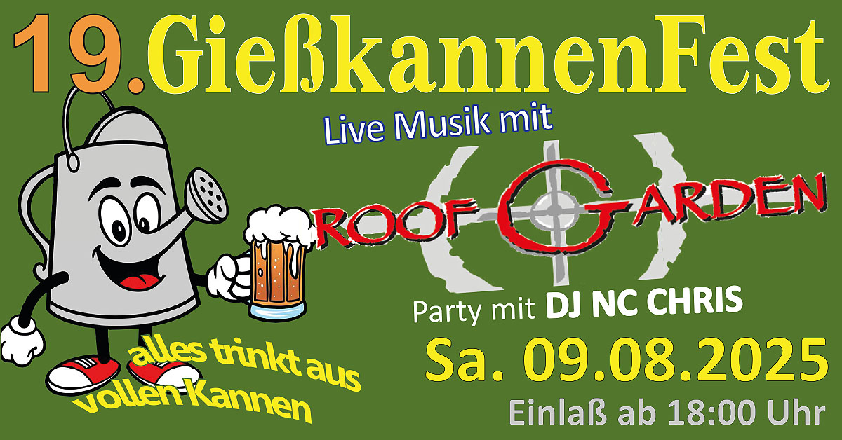 Gießkannenfest 2025